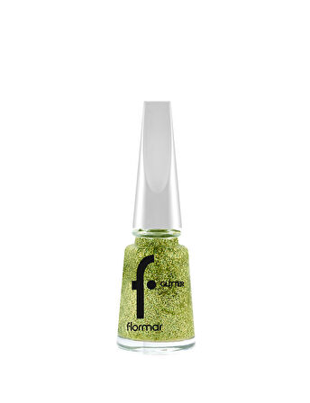 Yoğun Simli Şeffaf Oje - Glitter Nail Enamel - Gl004 Gold Rush-8682536049825