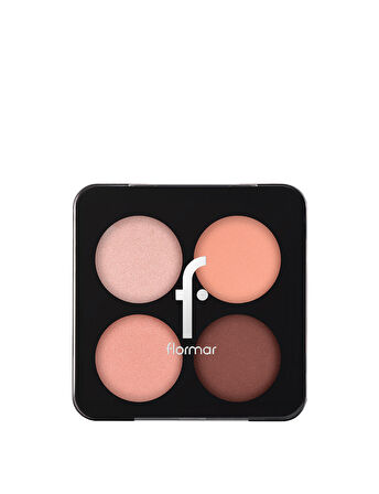 Mat & Işıltılı Far Paleti (pembe-kahve) - Color Eyeshadow Palette - 008 Fall In Love - 8682536051224