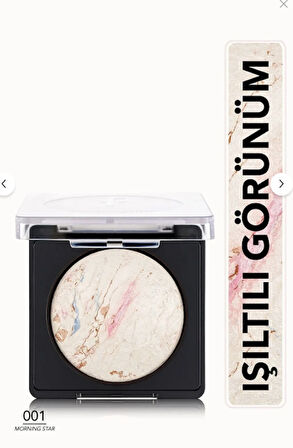 Flormar Yoğun Pigmentli Aydınlatıcı (SOĞUK ALT TON) - Illuminating Powder - 001 Morning Star - 8682536053334