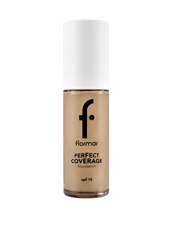 Perfect Coverage Yüksek Pigmentli & Yarı Parlak Bitişli SPF15 Fondöten