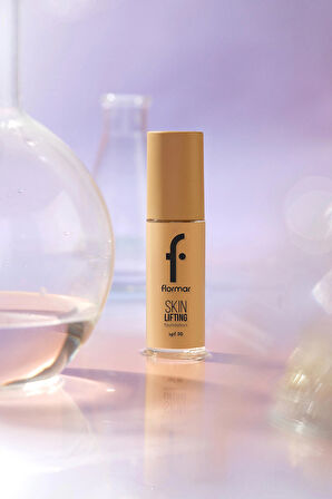 Flormar Spf30 Sıkılaştırıcı Fondöten (SOĞUK ALT TON) - Skin Lifting Fdt. - 020 Pure Beige - 8682536059558