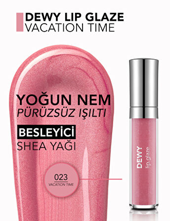 Dewy Lip Glaze Parlak & Dolgun Görünüm Veren Yapışmayan Dudak Parlatıcısı