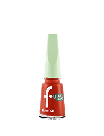 Flormar Green Up Yüksek Pigmentli & Parlak Bitişli Nefes Alabilen Vegan Oje