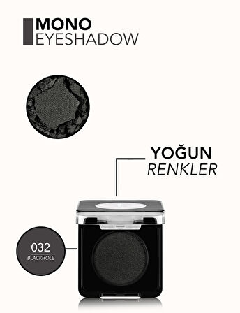 Mono Yüksek Pigmentli & Doğal Işıltılı Kompakt Göz Farı