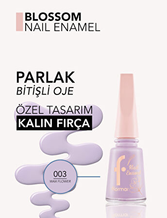Flormar Blossom Uzun Süre Kalıcı & Parlak Bitişli Oje