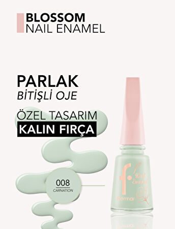 Flormar Blossom Uzun Süre Kalıcı & Parlak Bitişli Oje