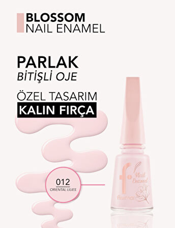 Flormar Blossom Yoğun Pigmentli & Uzun Süre Kalıcı Parlak Bitişli Oje