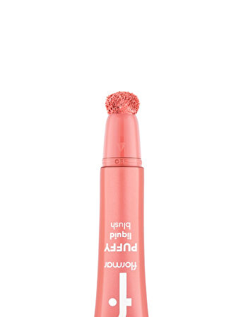 Puffy Liquid Nemlendirici Etkili & Parlak Bitişli Sünger Aplikatörlü Likit Allık