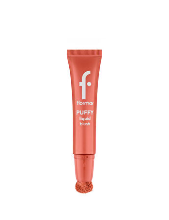 Puffy Liquid Nemlendirici Etkili & Parlak Bitişli Sünger Aplikatörlü Likit Allık