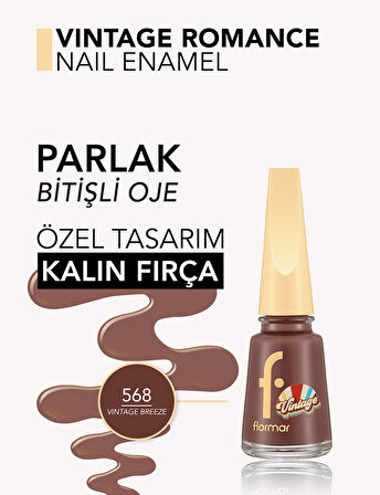 Vintage Romance Yüksek Pigmentli & Parlak Bitişli Oje