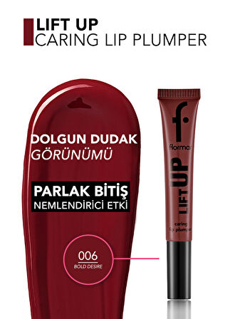 Lift Up Dolgun Görünüm Veren & Hyaluronik Asit Etkili Dudak Parlatıcısı
