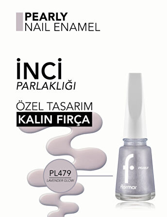 Pearly Yarı Transparan & Parlak Bitişli Sedefli Oje