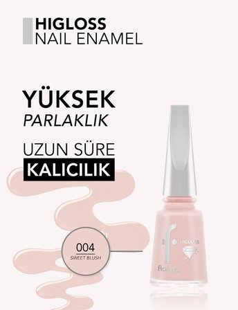 Higloss Uzun Süre Parlaklık Sunan Yüksek Performanslı Işıltılı Bitişli Oje