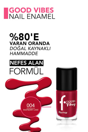 Good Vibes Yüksek Pigmentli & Parlak Bitişli Nefes Alabilen Oje