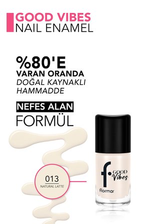 Good Vibes Yüksek Pigmentli & Parlak Bitişli Nefes Alabilen Oje
