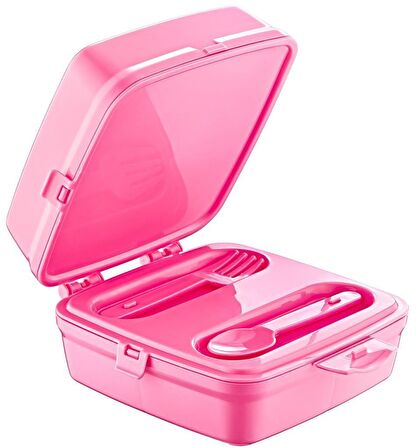 Lunch Box Beslenme Kabı Pembe