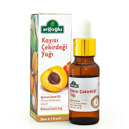 Arifoğlu Kayısı Çekirdeği Yağı 20 Ml