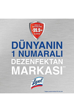 Lysol Dezenfektan Sprey Temizliğin Esintisi 6’lı, Yüzeyler için, 6x400 ml