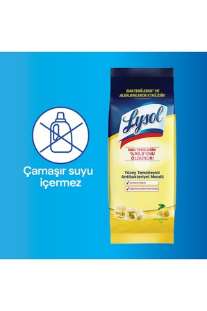 Lysol Antibakteriyel Mendil 72 li x 6