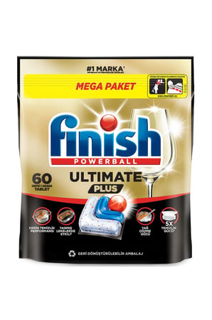 Finish Ultimate Plus Bulaşık Makinesi Tableti 60'lı 