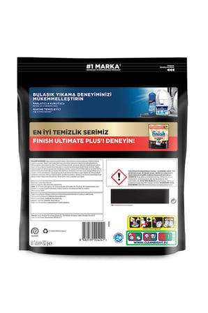 Finish Ultimate Plus Hepsi Bir Arada Bulaşık Makinesi Tableti 2x60'lı