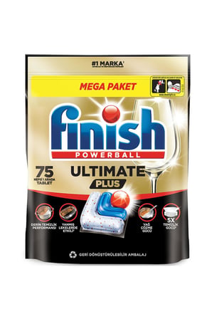 Finish Ultimate Plus Bulaşık Makinesi Tableti 75'li 