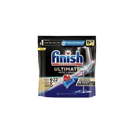 Finish Ultimate Hepsi 1 Arada 22 Tablet 283G ( 1 Adet )