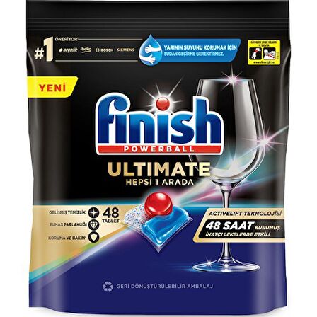 Finish Ultimate Bulaşık Makinesi Tableti 48'li 