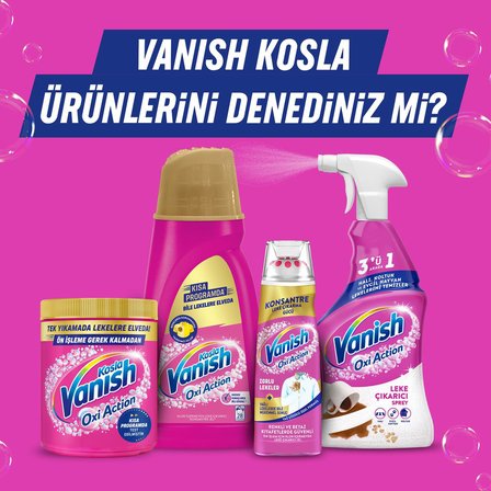 Vanish Oxi Toz Beyaz 4x480 gr
