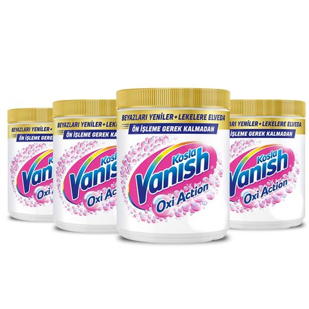 Vanish Oxi Toz Beyaz 4x480 gr