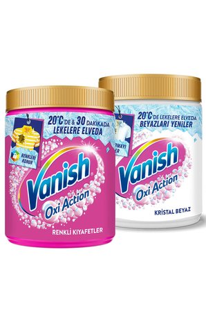 Vanish Oxi Toz Renkli 970 gr + Beyaz 970 gr 