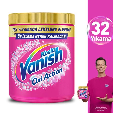 Oxi Action Multipower Renkliler İçin Deterjan Güçlendirici Toz ve Leke Çıkarıcı 970 Gram