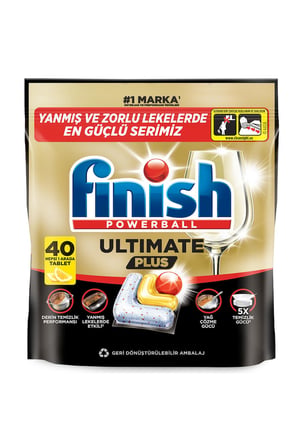 FİNİSH ULTİMATE PLUS 40 KAPSÜL BULAŞIK MAKİNESİ DETERJANI TABLETİ