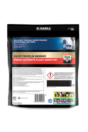 Ultimate Plus Bulaşık Makinesi Deterjanı Kapsül Tablet Limon 45 Adet