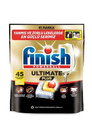 Ultimate Plus Bulaşık Makinesi Deterjanı Kapsül Tablet Limon 45 Adet