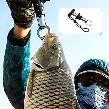 Bauer 15cm T Fish Grip Paslanmaz Çelik Balık Tutucu