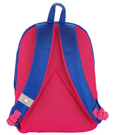 Its Just My Bag Mavi Pembe Kolej Sırt Çantası - Üç Gözlü - Me Partners 10066