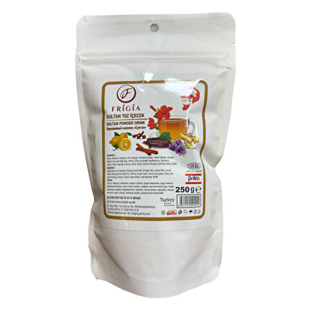 Sultan Çayı Toz İçeçeği 250 gr (Bitki Karışımlı Kış Çayı)