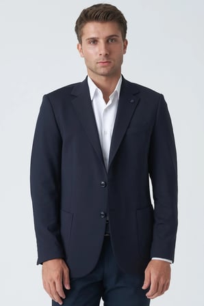 White Stone Belfast C4010 Slim Fit 6 Drop Ceket Laci