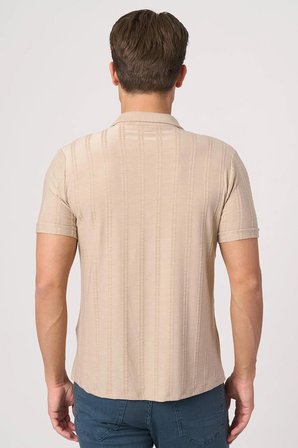 WHİTE STONE  2025-Y  3176-G GÖMLEK- TSHIRT    BEJ