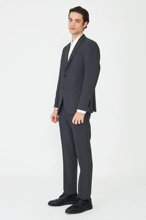 Gri Modern Kesim Slim Fit Premium Takım Elbise