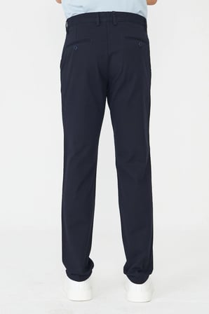 Lacivert Regular Fit Smart Casual Erkek Spor Pantolon