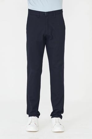 Lacivert Regular Fit Smart Casual Erkek Spor Pantolon