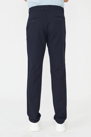 Lacivert Regular Fit Smart Casual Erkek Spor Pantolon