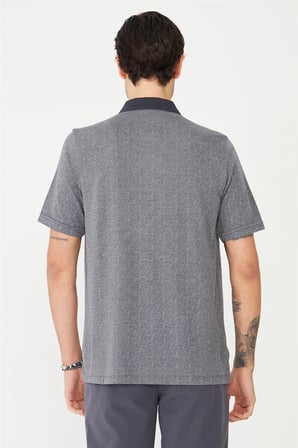 Antrasit Polo Yaka T-Shirt 