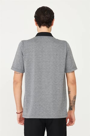Siyah Polo Yaka T-Shirt 