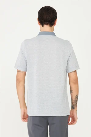 Antrasit Polo Yaka T-Shirt 