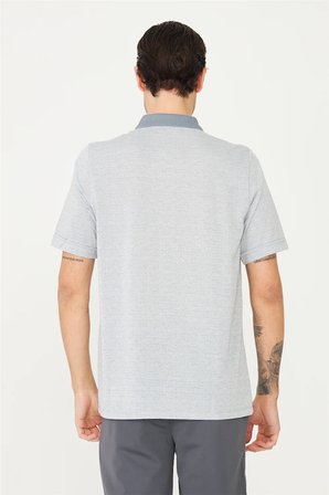 Antrasit Polo Yaka T-Shirt 