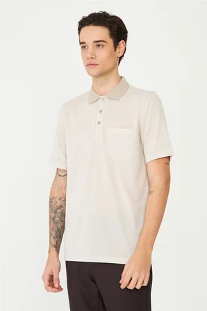Taş Polo Yaka T-Shirt 