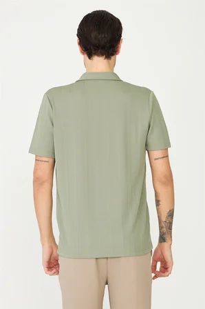 Haki Gömlek T-Shirt 